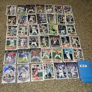 Topps Baseball Trading Card lot of 41